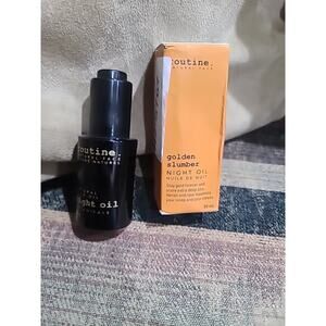 ROUTINE GOLDEN SLUMBER NIGHT FACE OIL Natural Face 30ml New Sealed